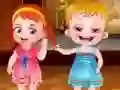 Игра Крошка Хейзел учится манерам онлайн