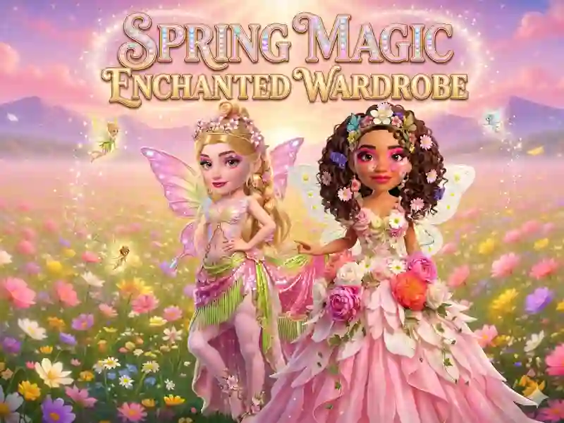 Игра Spring Magic Enchanted Wardrobe онлайн