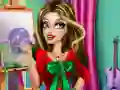 Игра Зимний макияж Гвен онлайн Игра Зимний макияж Гвен онлайн