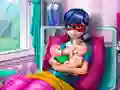 Игра Рождение близнецов Леди Баг онлайн