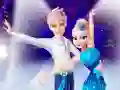 Игра Элли и Джек: танцы на льду онлайн