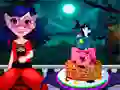 Игра Вечеринка на Хэллоуин: украшение торта онлайн