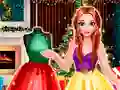 Игра Зимнее платье Энни онлайн Игра Зимнее платье Энни онлайн