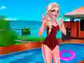 Игра Ледяная королева: день в бассейне онлайн Игра Ледяная королева: день в бассейне онлайн