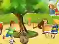 Игра Детская площадка: скрытые звёзды онлайн Игра Детская площадка: скрытые звёзды онлайн