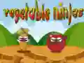 Игра Овощные ниндзя онлайн Игра Овощные ниндзя онлайн