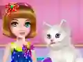 Игра Китти: уход и стрижка онлайн