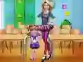 Игра Первый день в школе онлайн