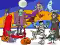 Игра Найди 5 отличий: Хэллоуин онлайн Игра Найди 5 отличий: Хэллоуин онлайн
