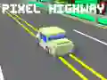 Игра Пиксельное шоссе онлайн Игра Пиксельное шоссе онлайн