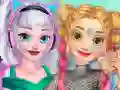 Игра Эльза и Рапунцель: Мода будущего онлайн Игра Эльза и Рапунцель: Мода будущего онлайн