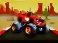 Игра Грузовики монстры: Скрытые звезды онлайн