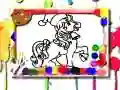 Игра Книжка-раскраска лошади онлайн