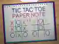 Игра Крестики-нолики: Тетрадь для записей 2 онлайн Игра Крестики-нолики: Тетрадь для записей 2 онлайн