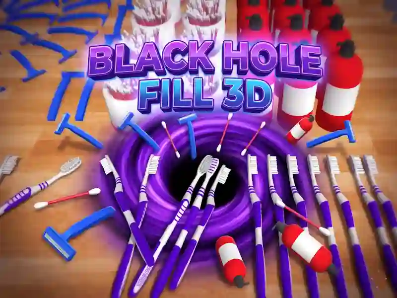 Игра Black Hole Fill 3D онлайн