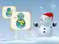 Игра Счастливая окраска снеговика онлайн