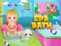 Игра Малышка Хейзел: Спа в ванной онлайн