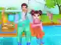 Игра Малышка Тейлор: Счастливые выходные онлайн Игра Малышка Тейлор: Счастливые выходные онлайн