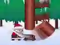 Игра Дровосек Санта онлайн Игра Дровосек Санта онлайн