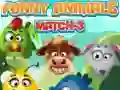 Игра Смешные животные Матч 3 онлайн