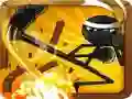Игра Плохие ниндзя Бум! онлайн Игра Плохие ниндзя Бум! онлайн