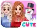 Игра Зимний стиль принцессы онлайн Игра Зимний стиль принцессы онлайн