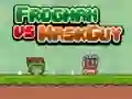 Игра Лягушка против парня в маске онлайн Игра Лягушка против парня в маске онлайн