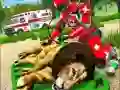 Игра Реальный доктор робот спасает животных онлайн Игра Реальный доктор робот спасает животных онлайн