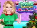 Игра Рождественский маникюрный салон онлайн