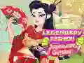 Игра Легендарная мода: японская гейша онлайн Игра Легендарная мода: японская гейша онлайн