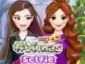 Игра Мое # Рождественское селфи онлайн Игра Мое # Рождественское селфи онлайн