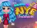 Игра Радужная Новогодняя Мода для Девочек онлайн Игра Радужная Новогодняя Мода для Девочек онлайн