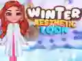 Игра Зимний эстетический образ онлайн