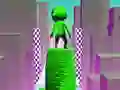 Игра Кубический серфер Цветная башня 3d онлайн Игра Кубический серфер Цветная башня 3d онлайн