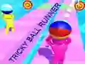 Игра Хитрый бегун с мячом онлайн Игра Хитрый бегун с мячом онлайн