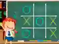 Игра Крестики-нолики в школе онлайн Игра Крестики-нолики в школе онлайн