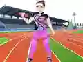Игра Девушка спортсменка онлайн Игра Девушка спортсменка онлайн