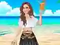 Игра Девушка с летнего пляжа онлайн Игра Девушка с летнего пляжа онлайн