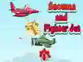 Игра Снеговик и истребитель онлайн Игра Снеговик и истребитель онлайн