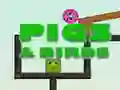 Игра Свиньи и птицы онлайн Игра Свиньи и птицы онлайн