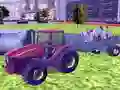 Игра 3D симулятор трактора для перевозки мусора онлайн