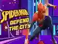 Игра Человек-паук защищает город онлайн Игра Человек-паук защищает город онлайн