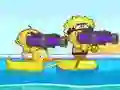 Игра Водяной пистолет Война онлайн Игра Водяной пистолет Война онлайн