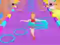 Игра Бег с хула-хупом онлайн Игра Бег с хула-хупом онлайн