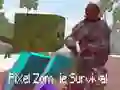 Игра Пиксельное выживание зомби онлайн Игра Пиксельное выживание зомби онлайн