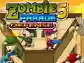 Игра Зомби-парад защиты 5 онлайн Игра Зомби-парад защиты 5 онлайн
