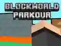 Игра Блочный паркур: Мир Майнкрафт онлайн