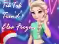 Игра Тренд TikTok: Эльза Холодное сердце онлайн Игра Тренд TikTok: Эльза Холодное сердце онлайн