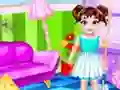 Игра Малышка Тейлор: Грязная домашняя уборка онлайн Игра Малышка Тейлор: Грязная домашняя уборка онлайн