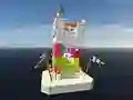 Игра Разрушение блочного замка онлайн
